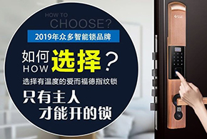2019，讓自已生活變得幸福，您還缺一把智能鎖！